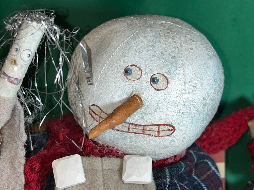 ソービーイットsew be itマフラースノーマン　カントリードール