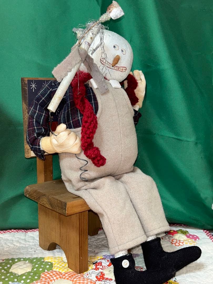 ソービーイットsew be itマフラースノーマン　カントリードール