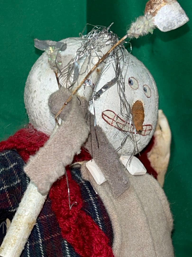 ソービーイットsew be itマフラースノーマン　カントリードール