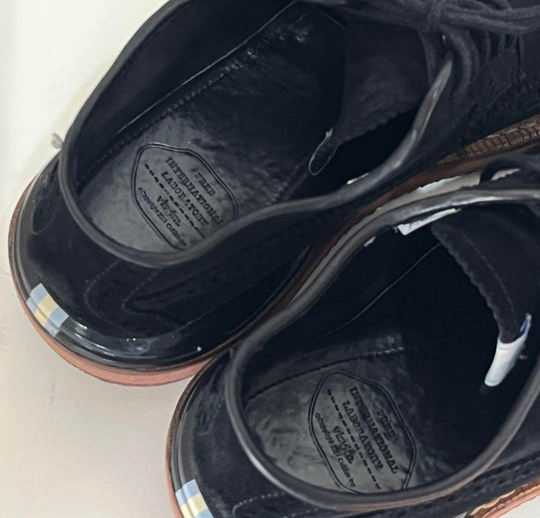 VISVIM PATRICAN WT-FOLK BLACK 9 27cm相当