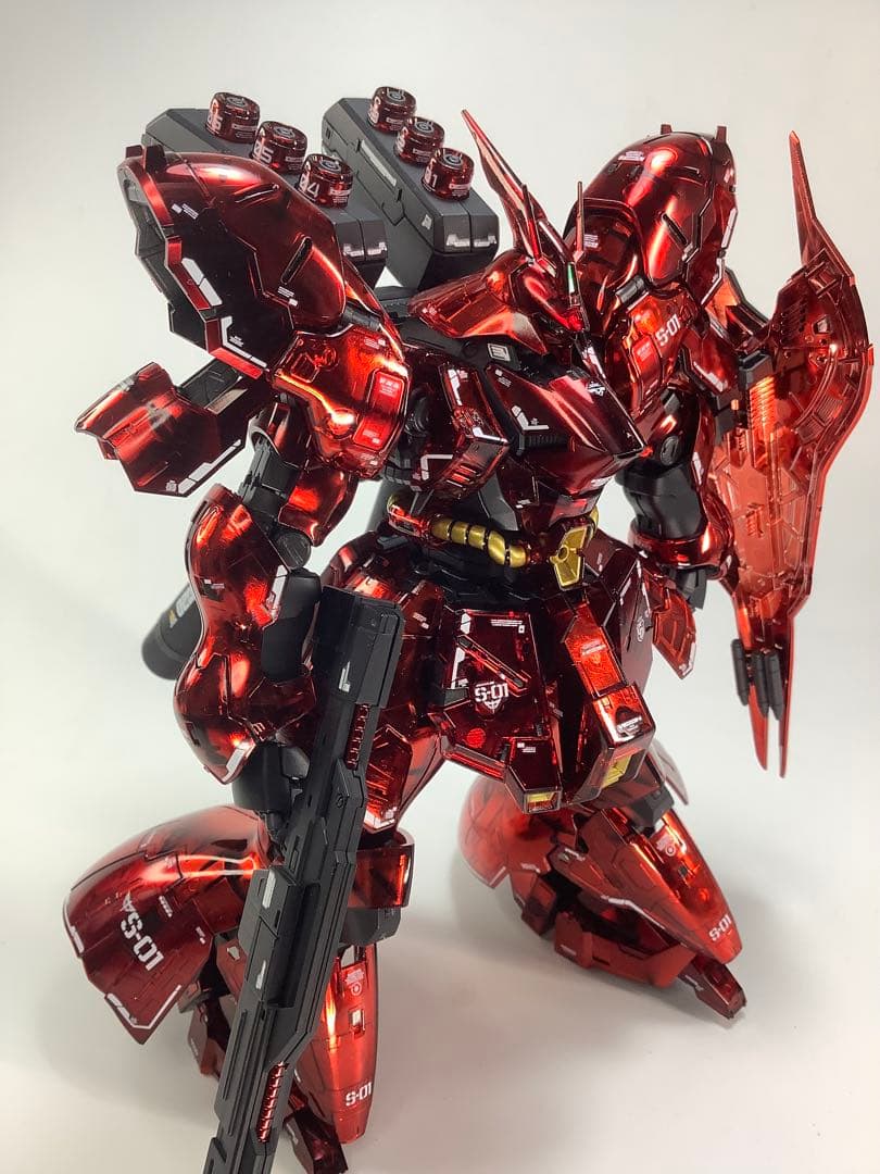 ガンダムベース限定 RG MSN-04 SAZABI 【メカニカルコアメッキ】