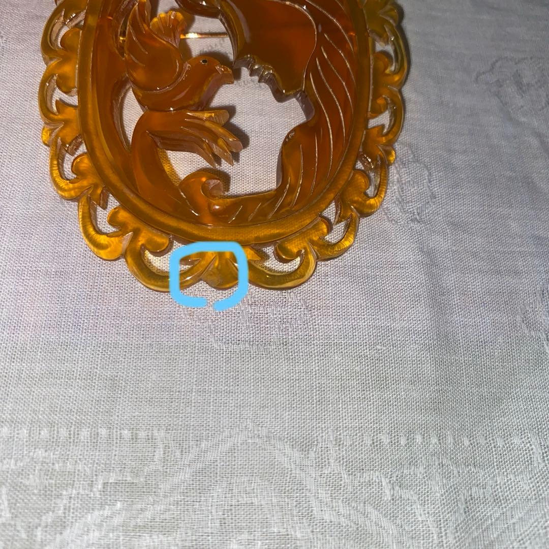 CBS日本公式アカウント02  べっ甲　　ブローチ