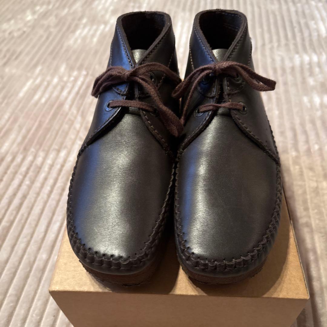 Park Park！ Clarks ワラビー レザーブーツ サイズ 8G