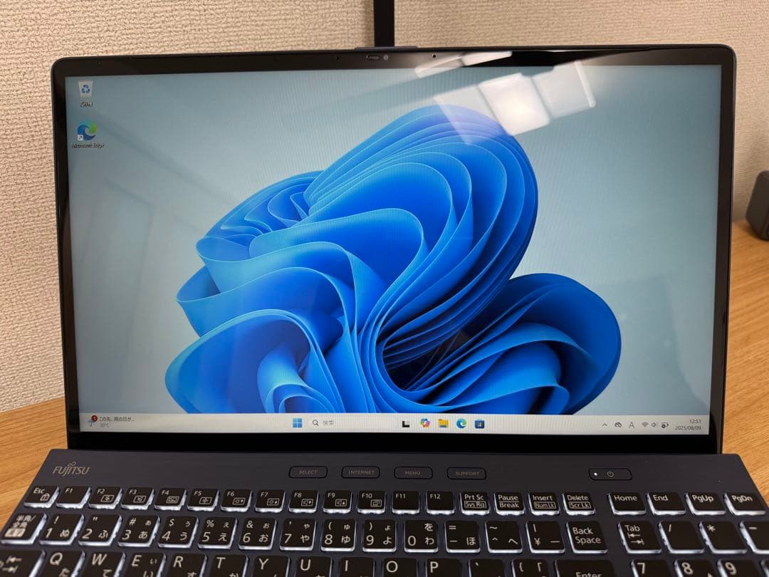 Windowsノート本体 LIFEBOOK AH Ryzen7-7730U/16GB/512GB