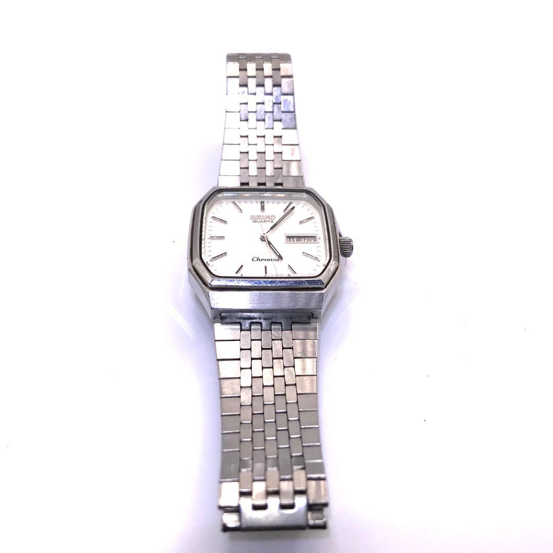 SEIKO セイコー　クロノス　オクタゴンケース　腕時計　クォーツ　メンズ　稼働