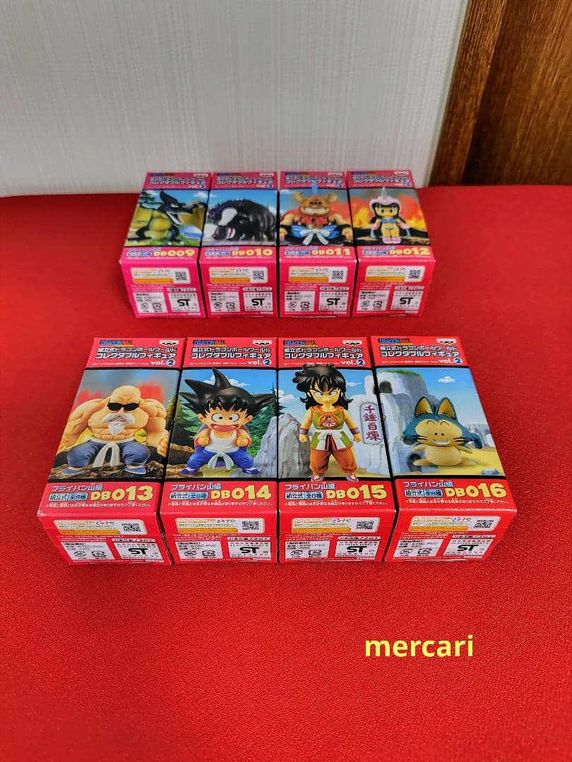 フライパン山編 組立式ドラゴンボール ワールドコレクタブル フィギュア 8種