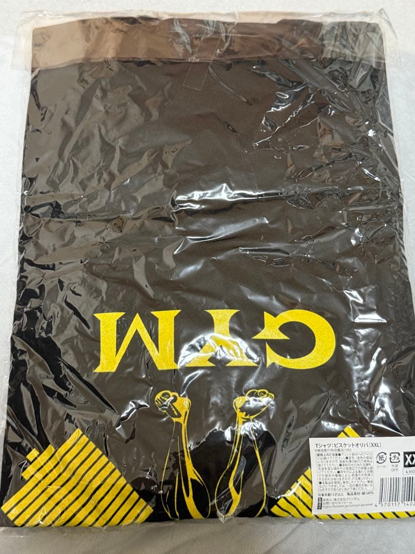 刃牙博 Tシャツ ビスケット・オリバ XXL 未開封