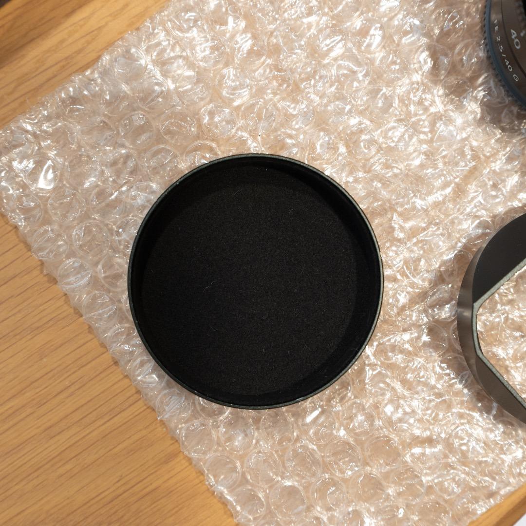 【美品】SONY FE 40mm F2.5 Gレンズフード ブラックミストセット
