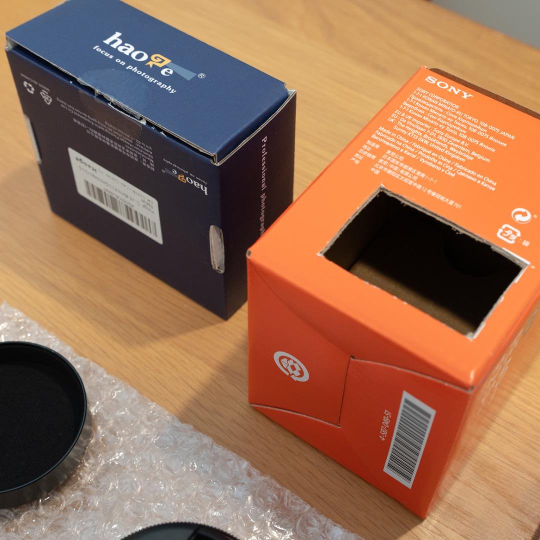 【美品】SONY FE 40mm F2.5 Gレンズフード ブラックミストセット