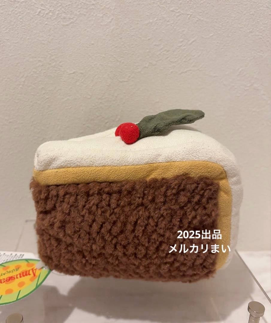  ぬいぐるみ Slice of Christmas Cake