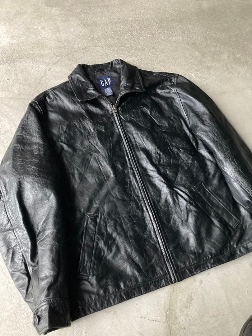 90s OLD GAP レザージャケット M vintage