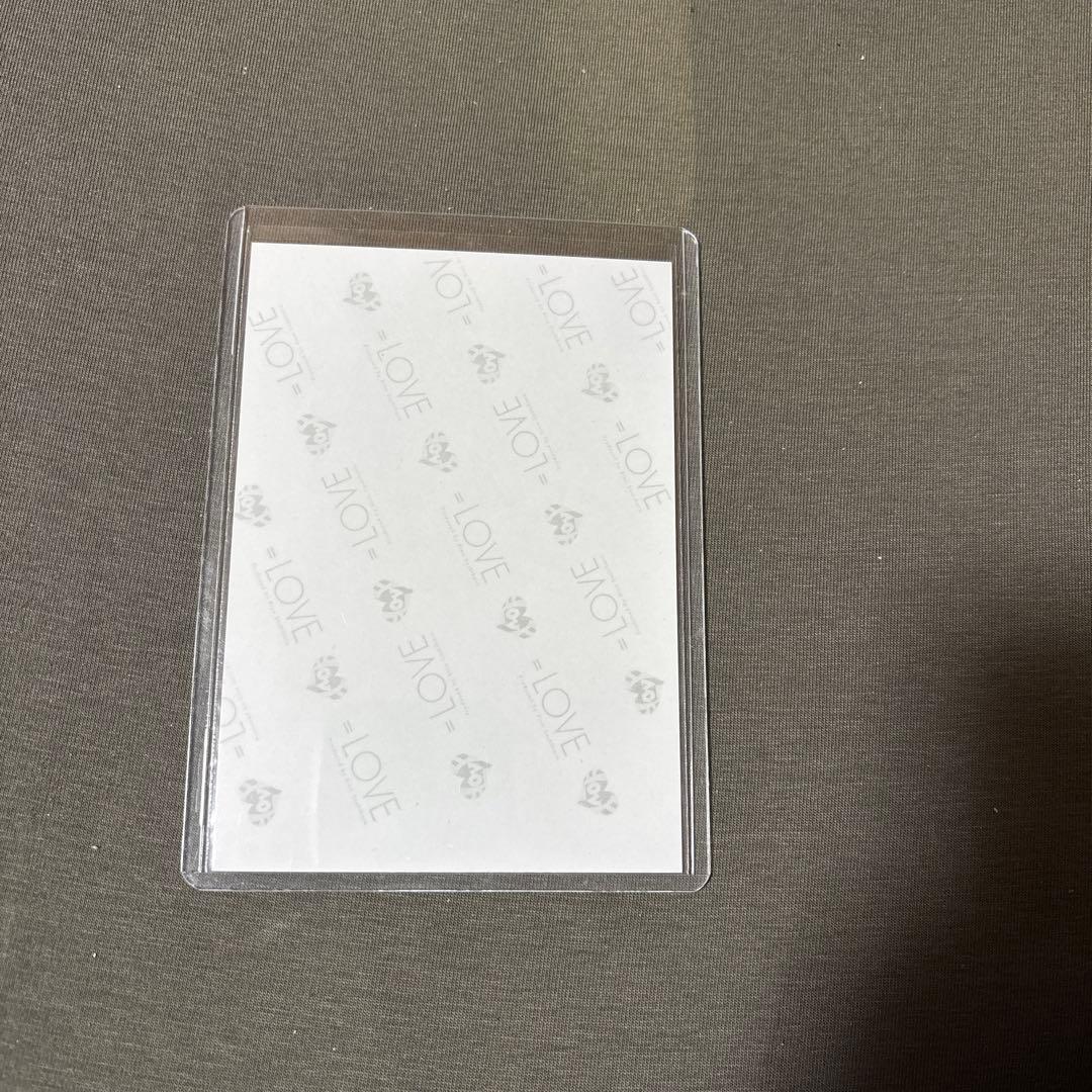 ＝LOVE生写真直筆 佐々木舞香呪って呪って