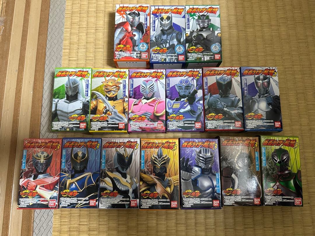 【仮面ライダー龍騎】食玩　フィギュア　☆セミコンプセット☆全て未開封