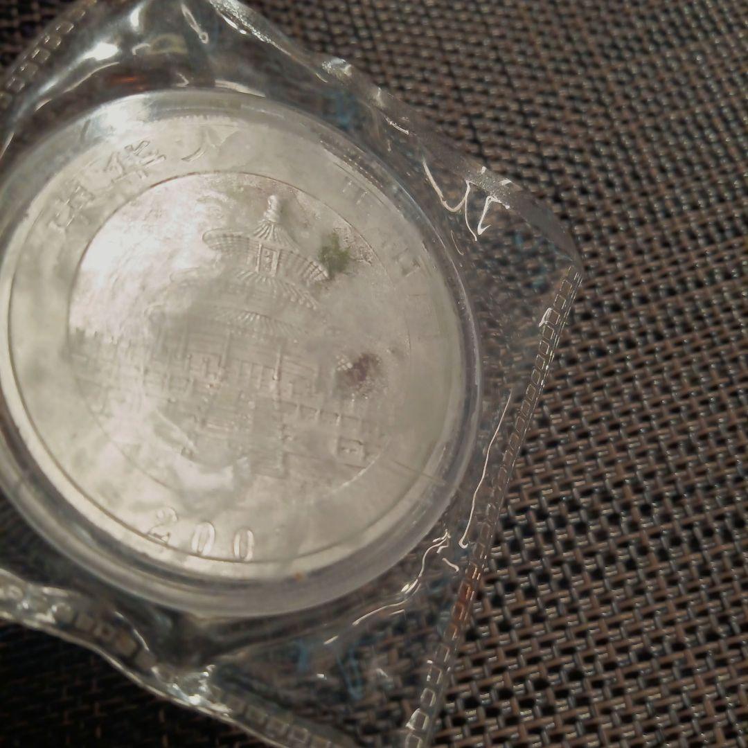 パンダデザイン 銀貨製 10元硬貨20年前封存品