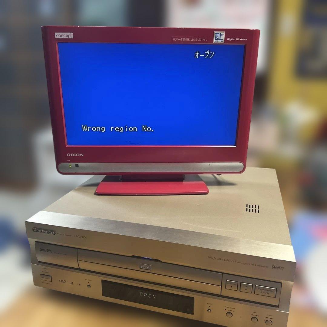 Pioneer DVD/LDプレーヤー DVL-909 詳細未確認ジャンク扱い品