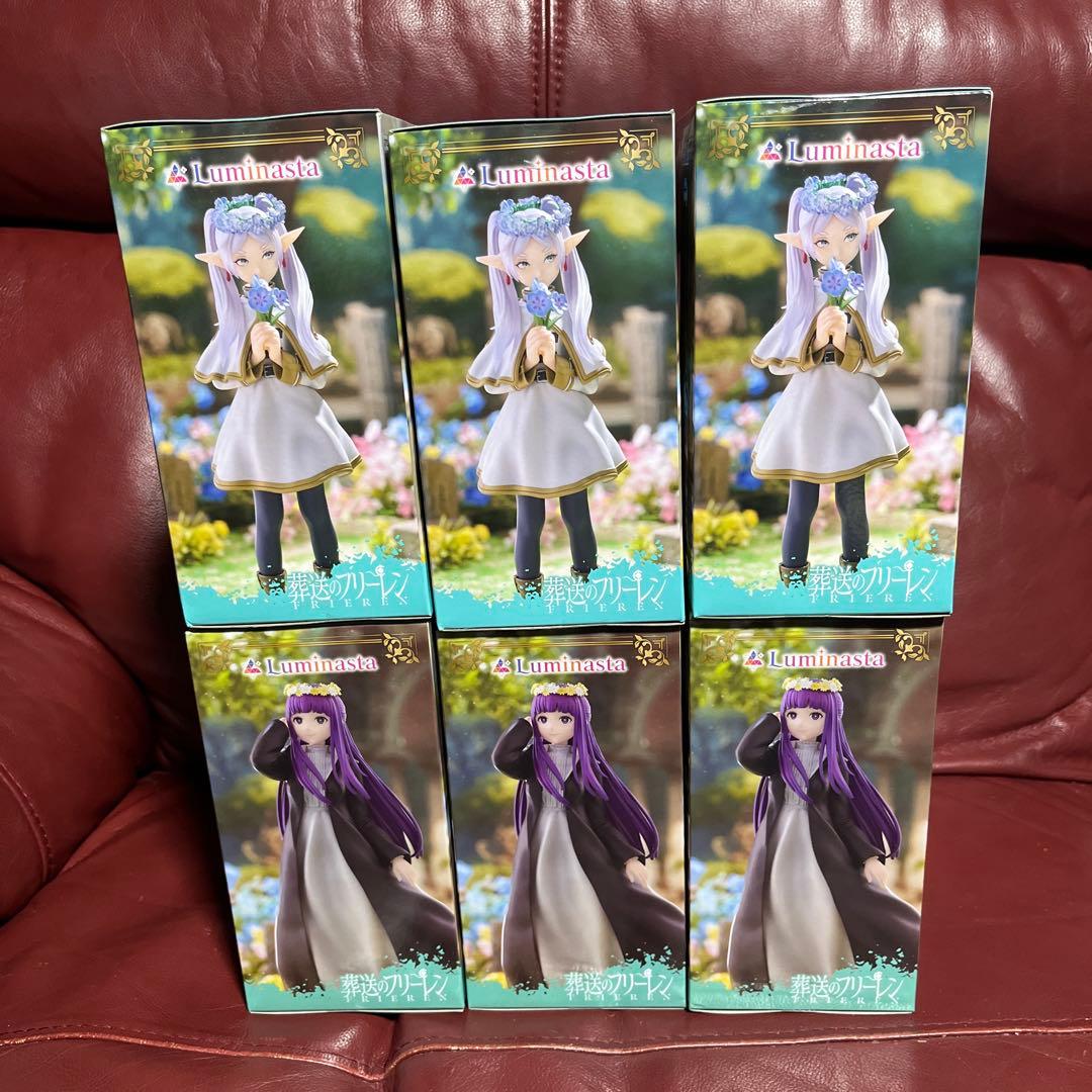 葬送のフリーレンLuminasta〜花畑〜フィギュア6体まとめ売り