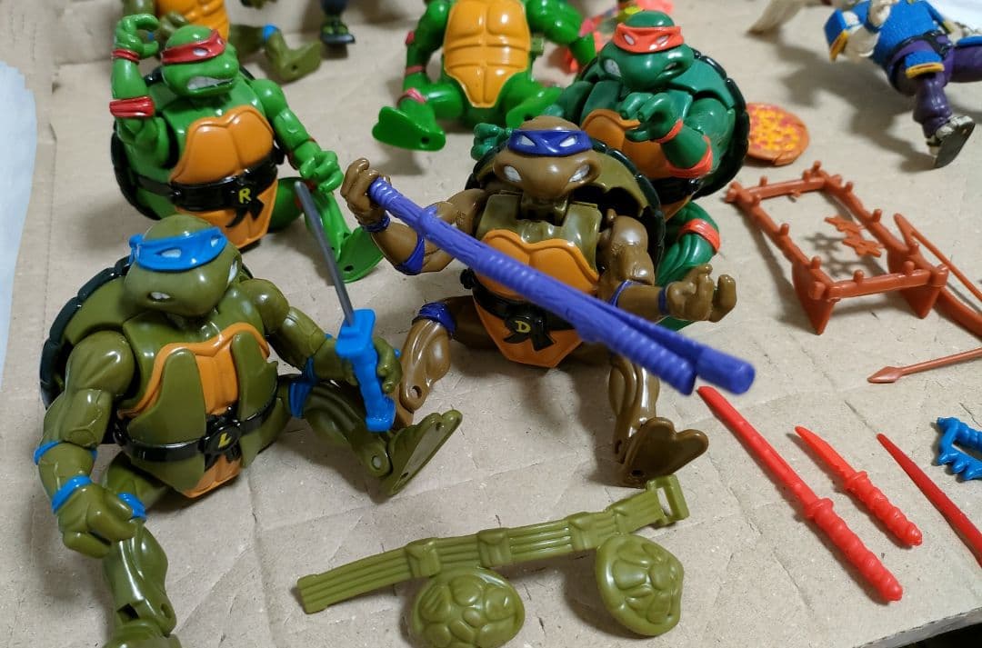 ミュータントタートルズ フィギュア ジャンク有