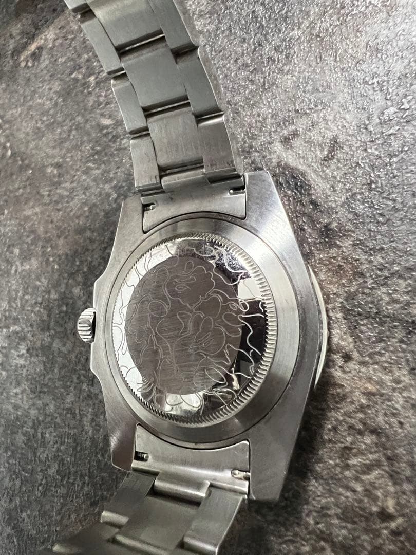 A BATHING APE TYPE 1 BAPEX シルバー