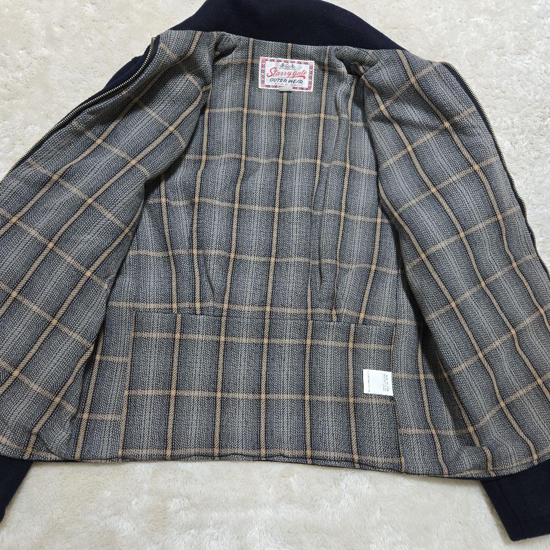 美品 希少 ジェラード ウールスポーツ ジャケット チェーン刺繍 Mサイズ