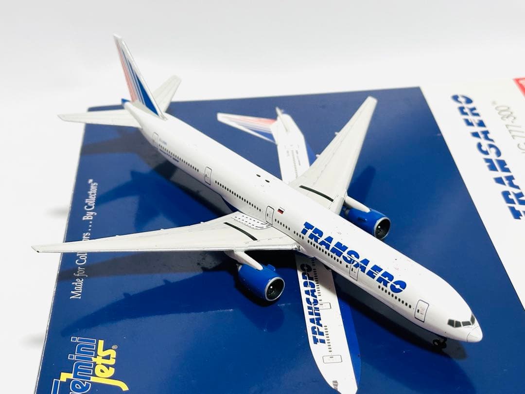 航空機・ヘリコプター Gemini 1/400 Transaero B777-300