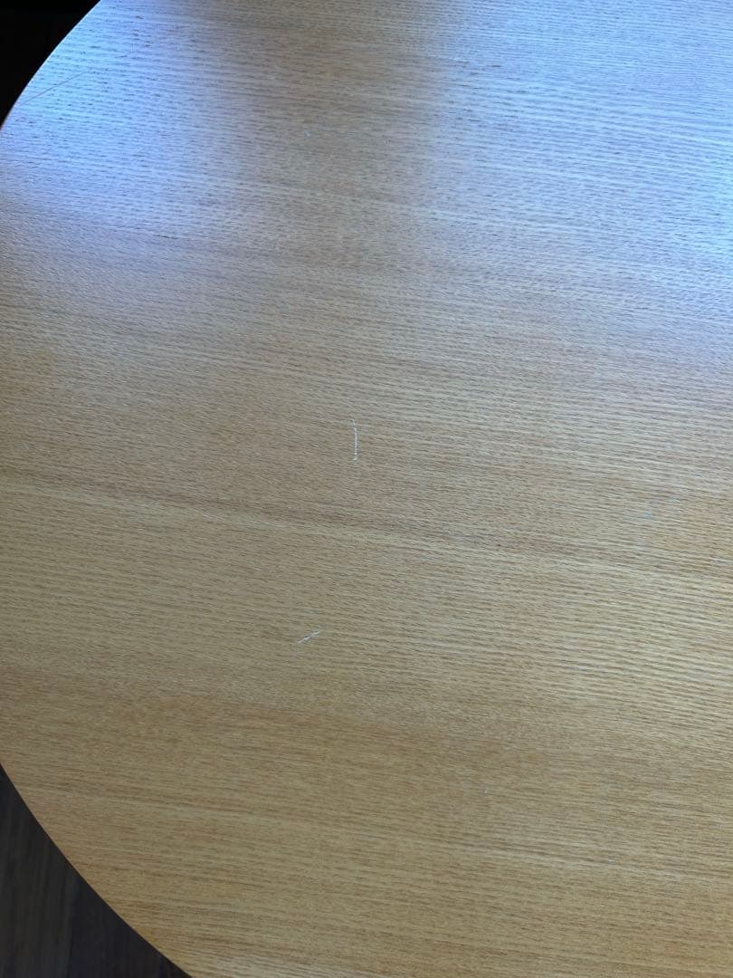 無印良品　楕円こたつ・小・本体・タモ材曲木脚