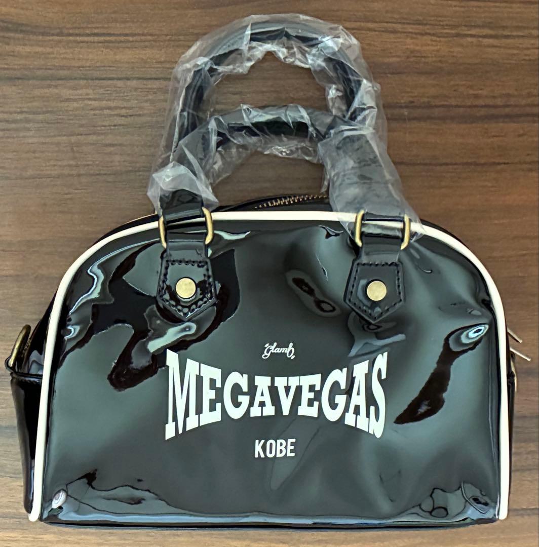メガベガス　glambスペシャルコラボ　ミニボストンバッグ