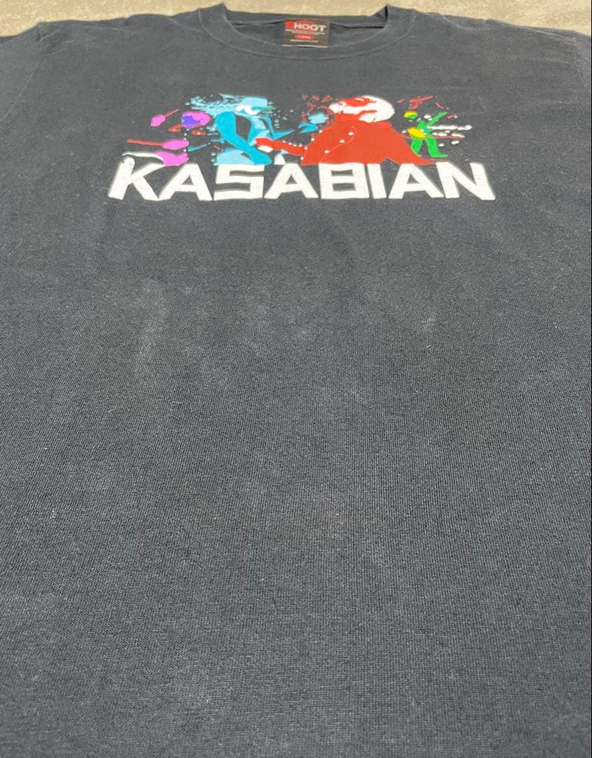KASABIAN 2007年ツアーTシャツ 黒