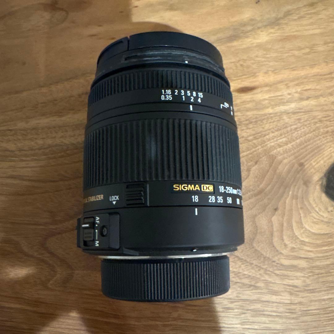 レンズ(ズーム) SIGMA 18-250mm F3.5-6.3 DC MACRO OS HSM