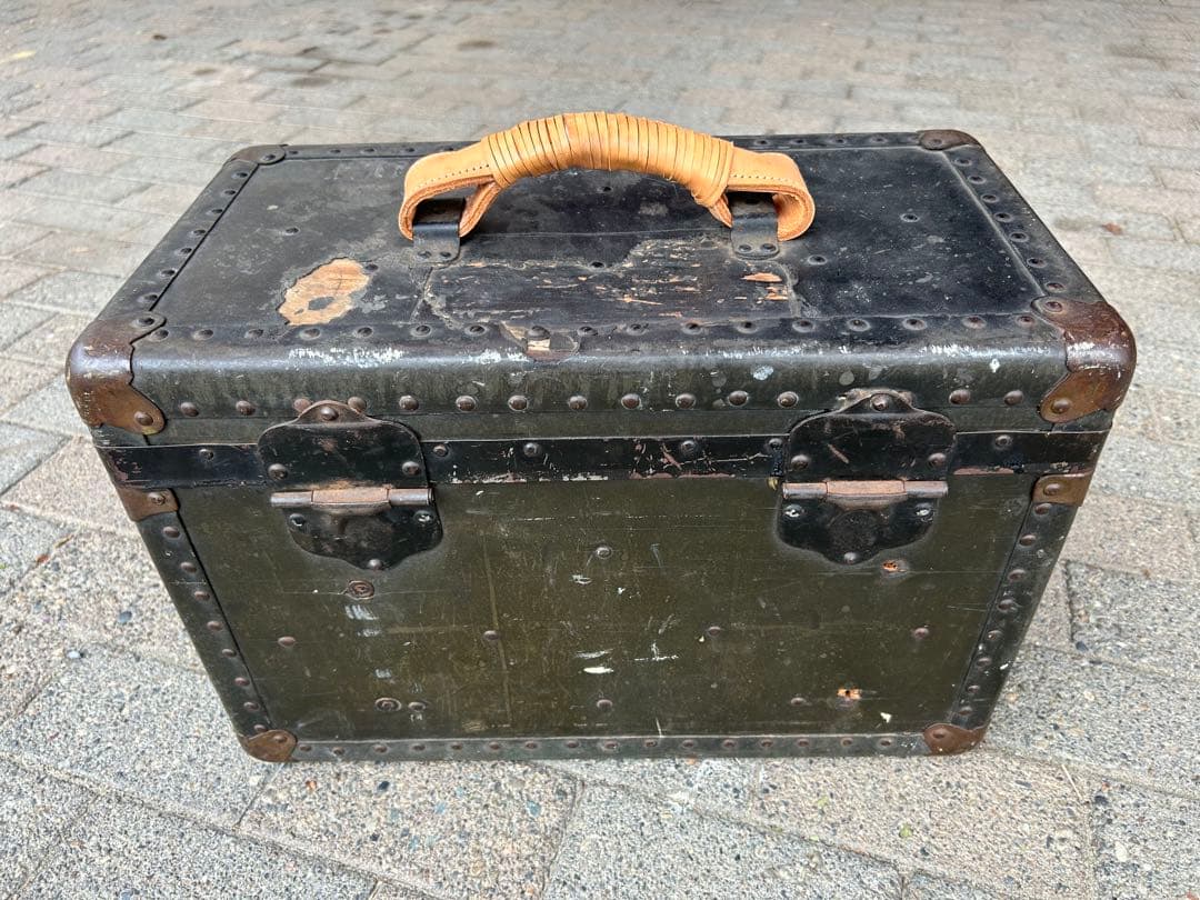 アンティーク 昭和レトロ ヴィンテージ　ビンテージ　トランク　ケース　工具箱