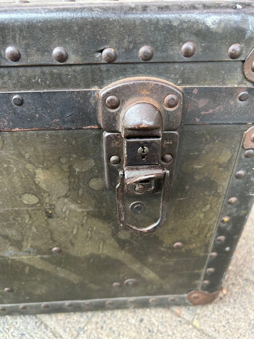 アンティーク 昭和レトロ ヴィンテージ　ビンテージ　トランク　ケース　工具箱