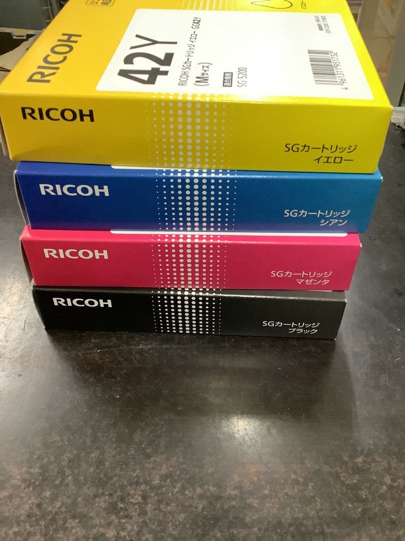 リコー RICOH SG カートリッジ GC42H 4色セット　Mサイズ