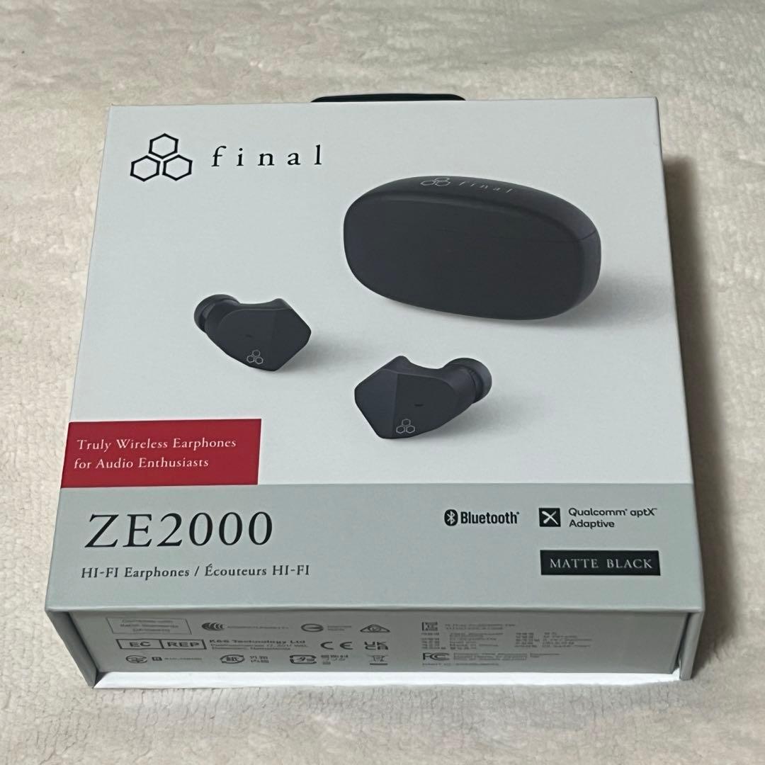 final ZE2000 bluetooth 黒 ブラック