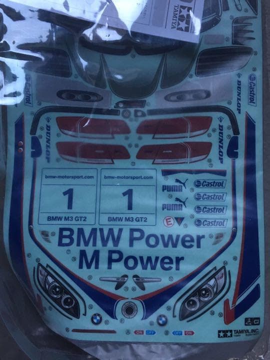 限定品 タミヤ RC 1/10 BMW M3 GT2 2009 軽量スペアボディ