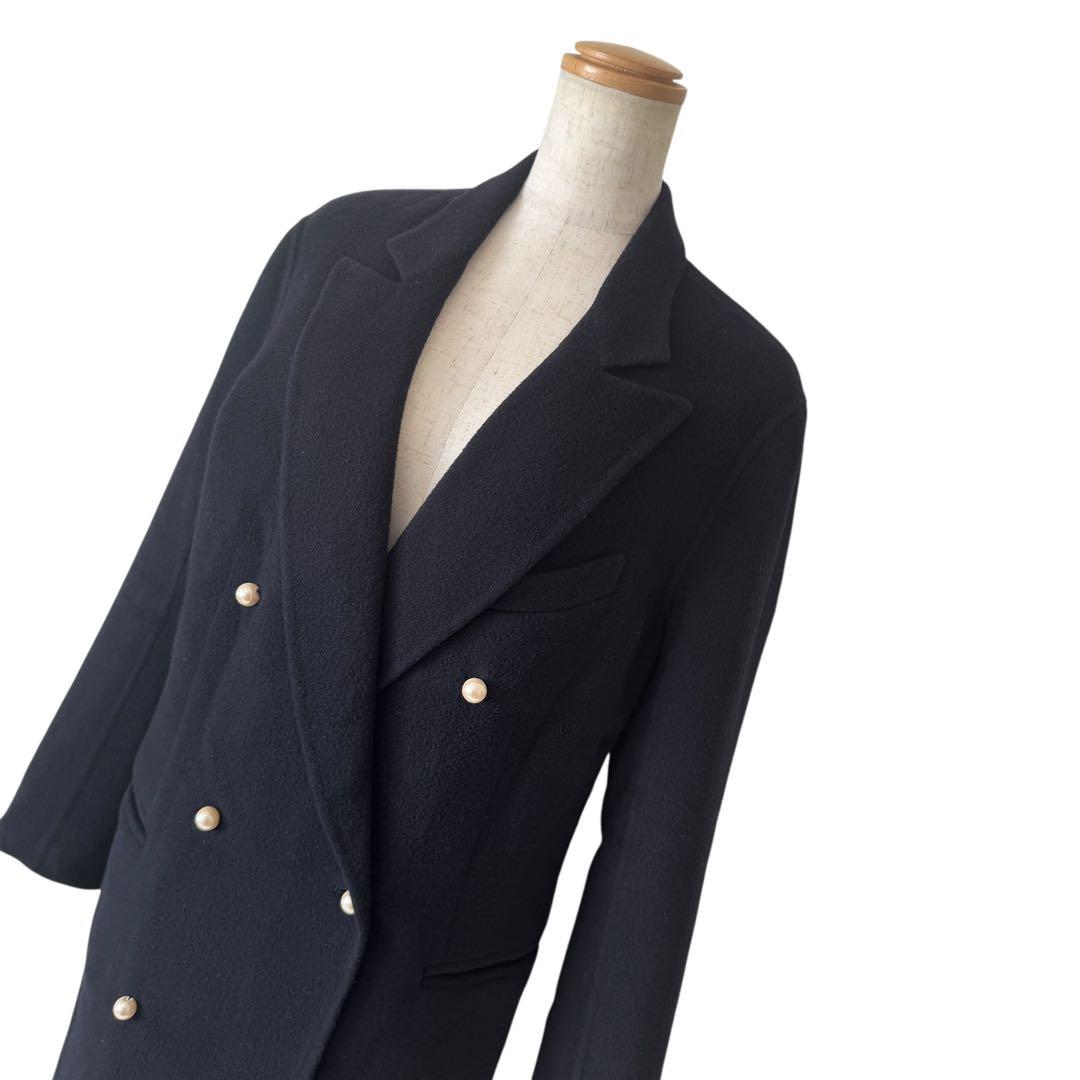 マディソンブルー PEARL CHESTER COAT ネイビー