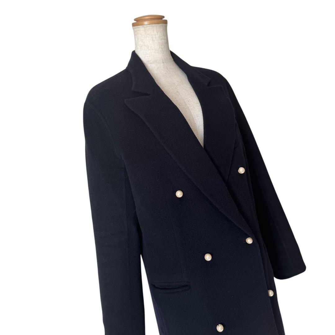 マディソンブルー PEARL CHESTER COAT ネイビー