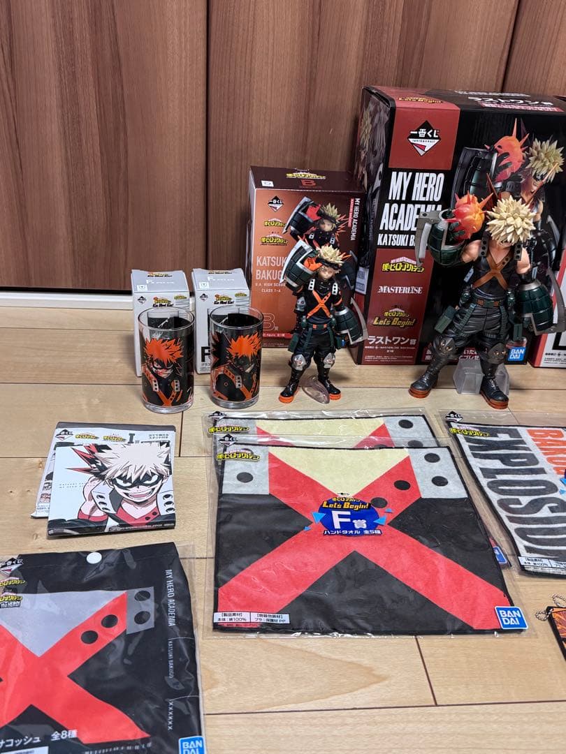 【僕のヒーローアカデミア】1番くじ爆豪勝己セット