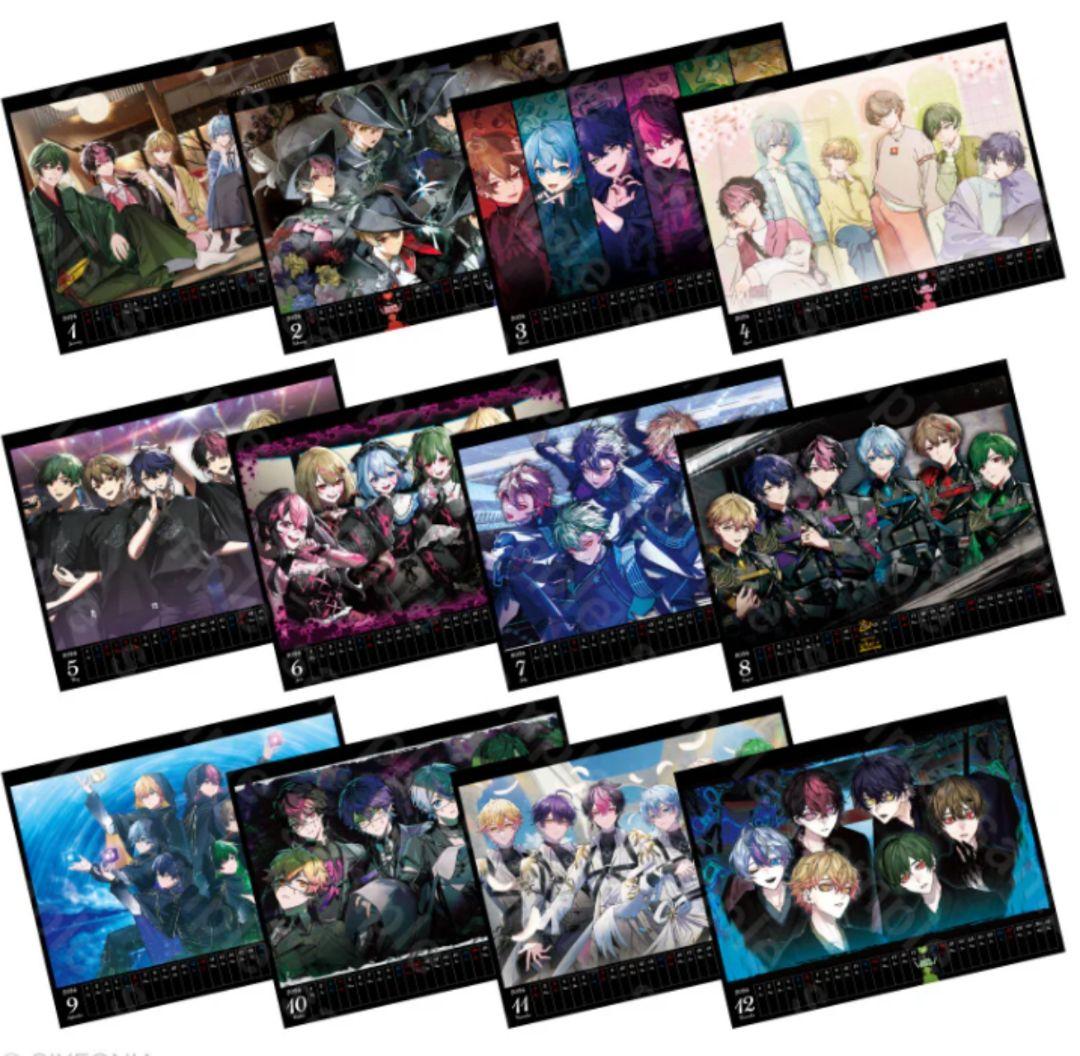 シクフォニ　2026年　卓上カレンダー