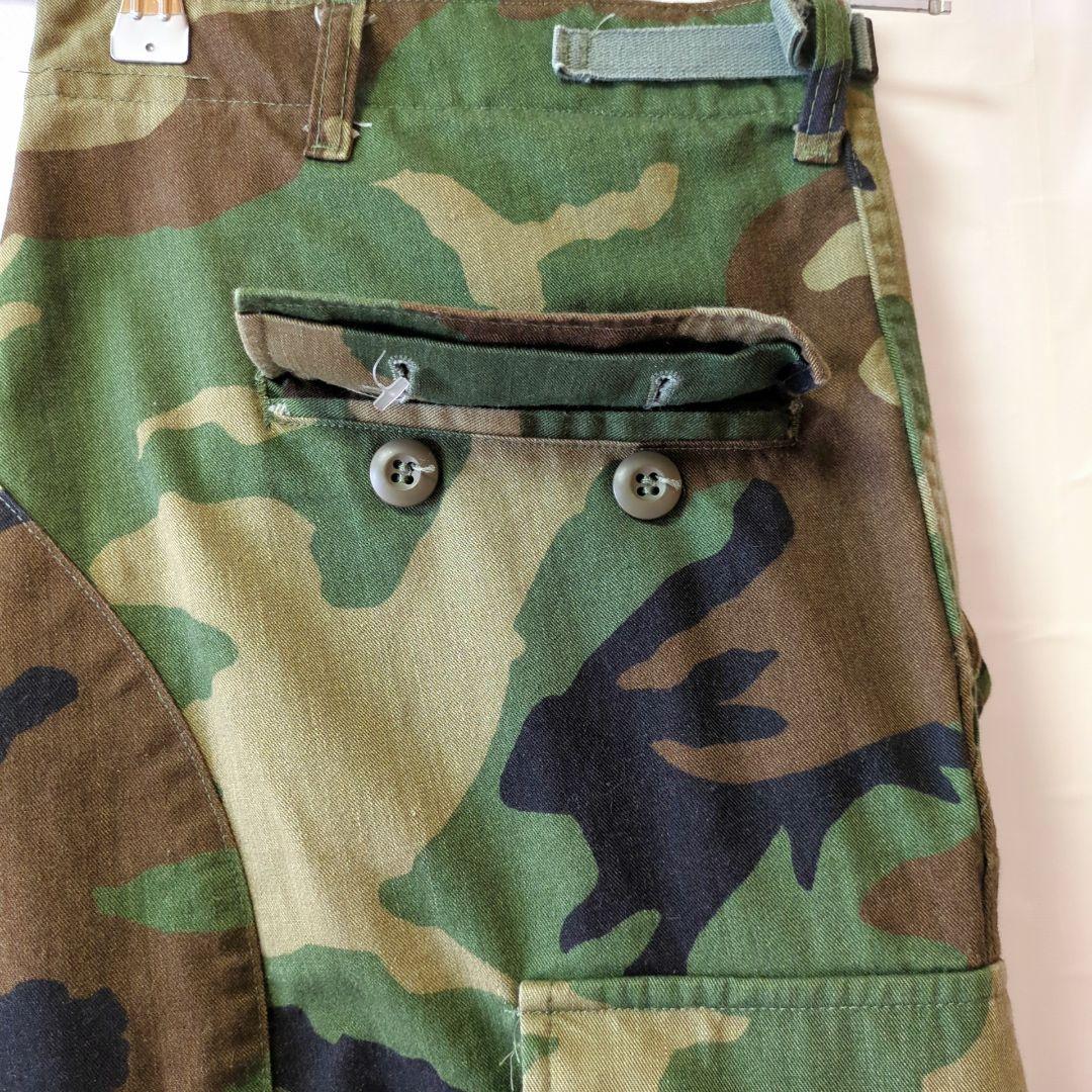 米軍実物 90s BDU カーゴパンツ トラウザー ウッドランドカモ L-L
