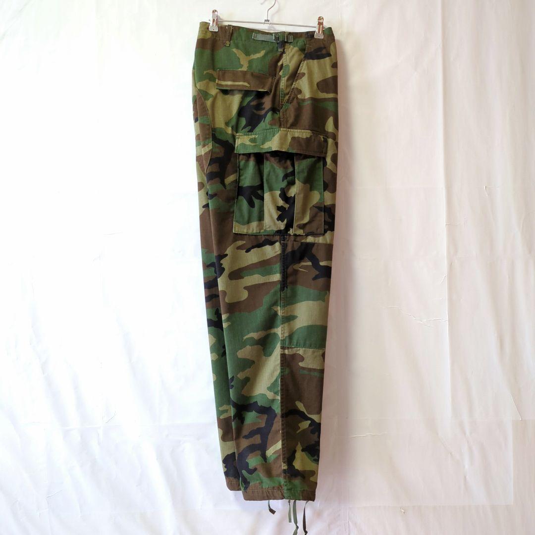 米軍実物 90s BDU カーゴパンツ トラウザー ウッドランドカモ L-L