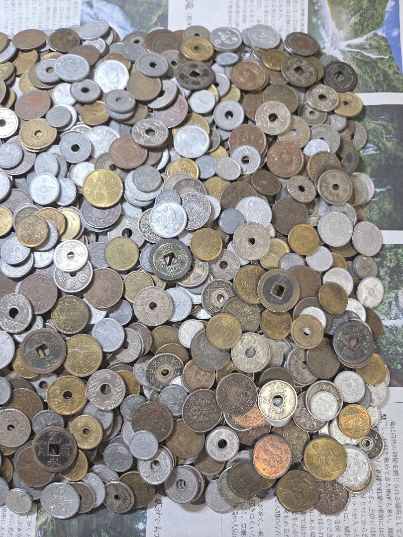 古銭　日本　近代貨幣　旧硬貨　アンティーク　　外国　海外　銅貨　ニッケル貨