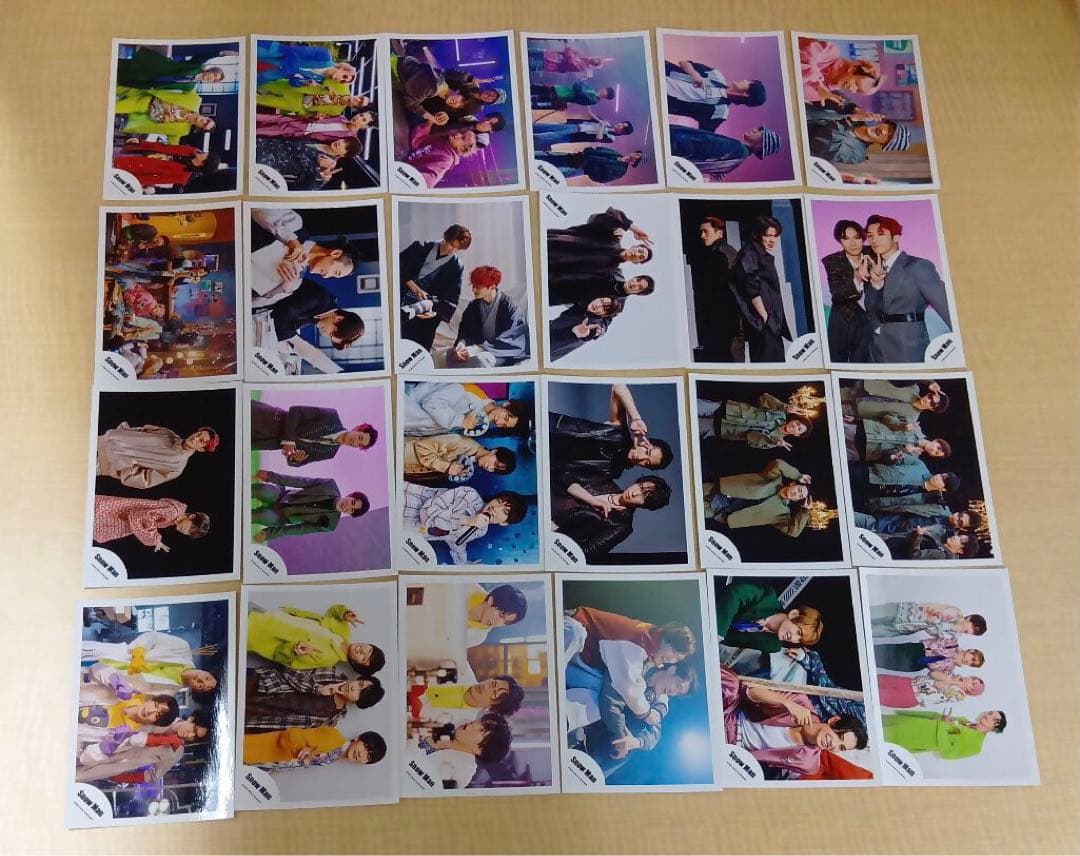 ❶ Man 公式写真 混合 198枚 まとめ売り