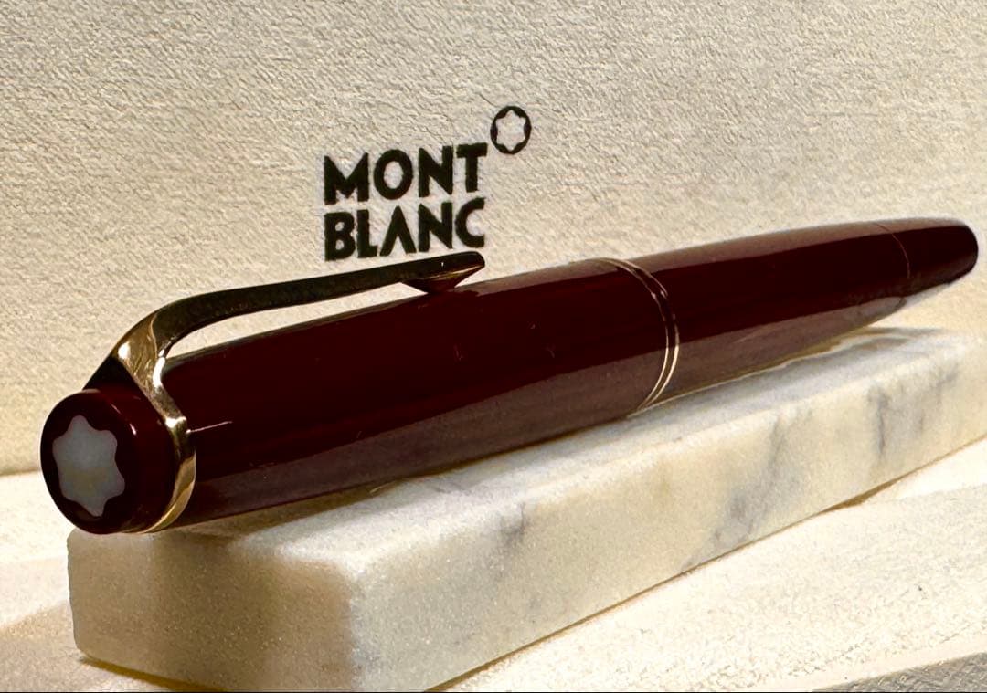 【極美品】モンブランNO24 1960s 万年筆 ボルドー