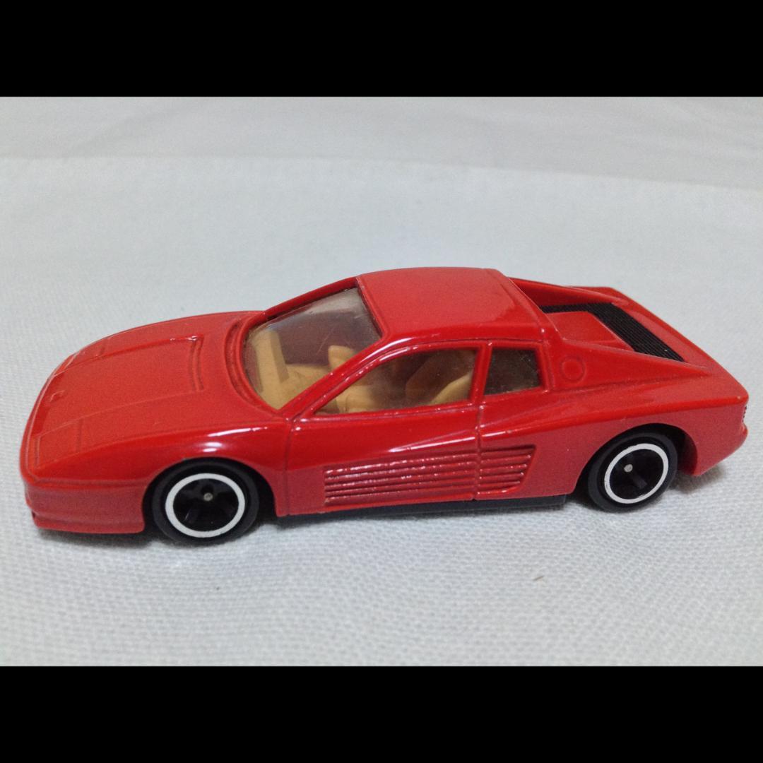 【トミカ】フェラーリ テスタロッサ 1988年製【廃番ビンテージミニカー】