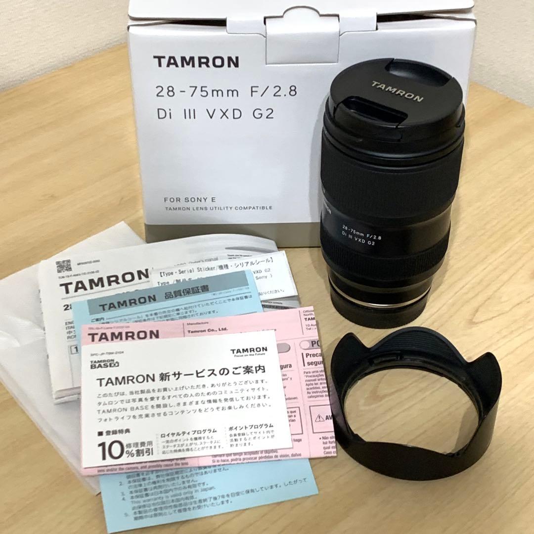 タムロン 28-75 f2.8 Di Ⅲ VXD G2 Eマウント