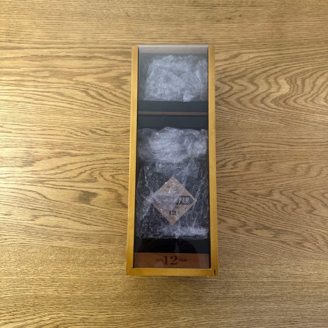 IWハーパー12年　木箱グラス付