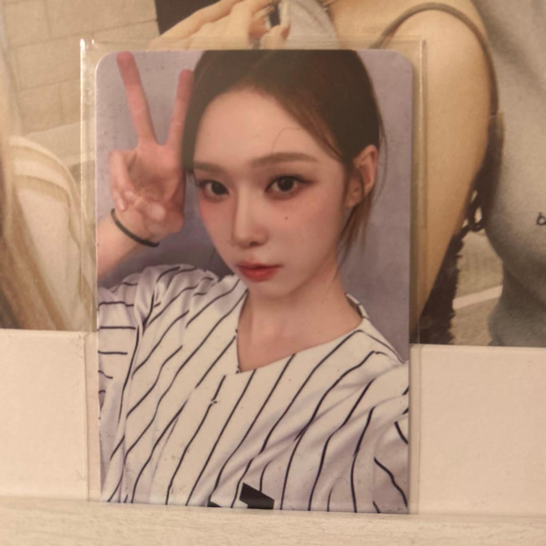 aespa ベースボールユニフォーム　ウィンター