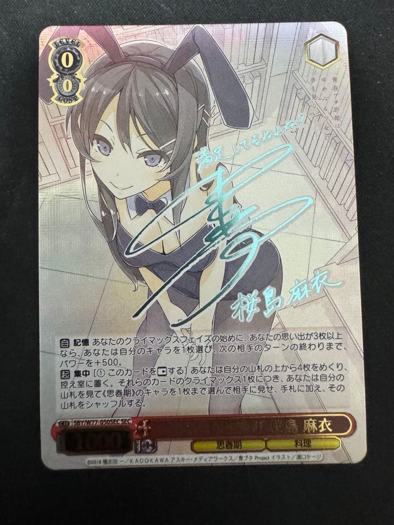 ヴァイスシュヴァルツ おかしな出来事 桜島麻衣 sec