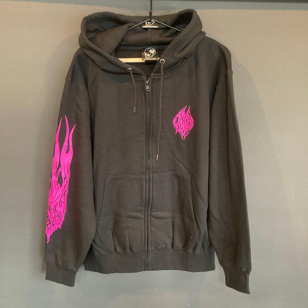 超希少・オーバードーズ　ジップアップパーカー　Lサイズ