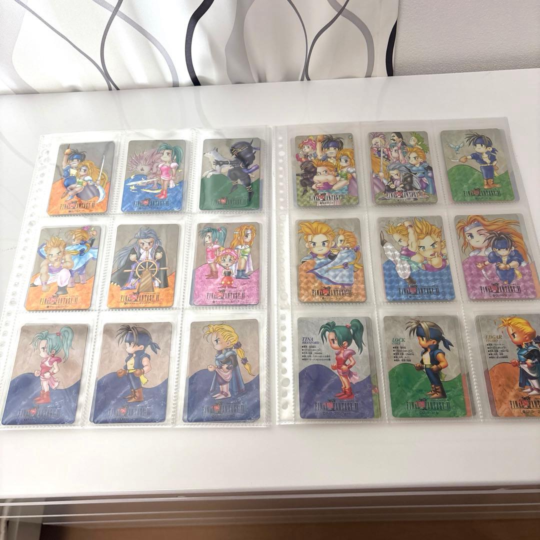 ファイナルファンタジー6カードダス 第一弾第二弾 フルコンプ コンプリートFF6