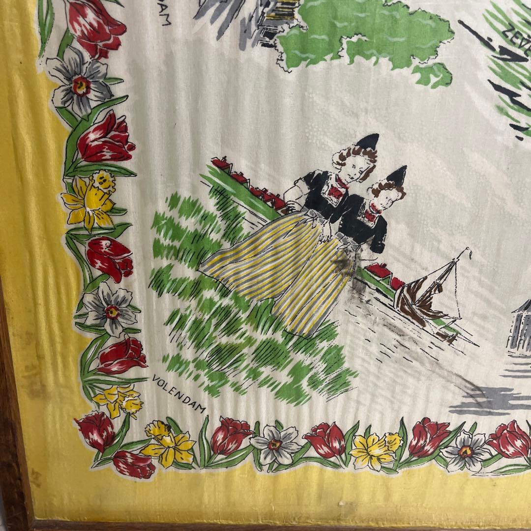 vintage バンダナ　額付き　ヴィンテージ　希少　インテリア　リーバイス